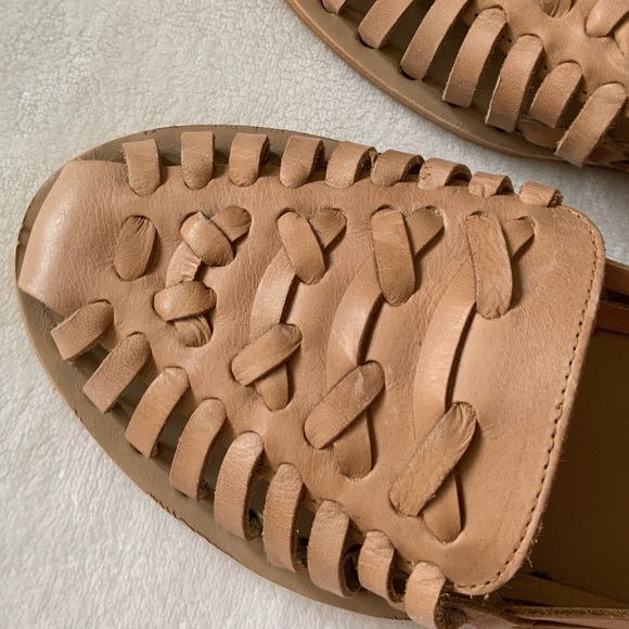 Nisolo Hurache flats sandals woven leather - Picture 7 of 14